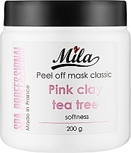 Маска альгінатна класична порошкова "Чайне дерево, рожева глина" - Mila Peel Off Mask Classic Softness Tea Tree Oil-Pink Clay — фото N3