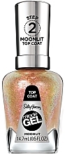 Духи, Парфюмерия, косметика Мерцающее верхнее покрытие "Moonlit" - Sally Hansen Miracle Gel Top Coat