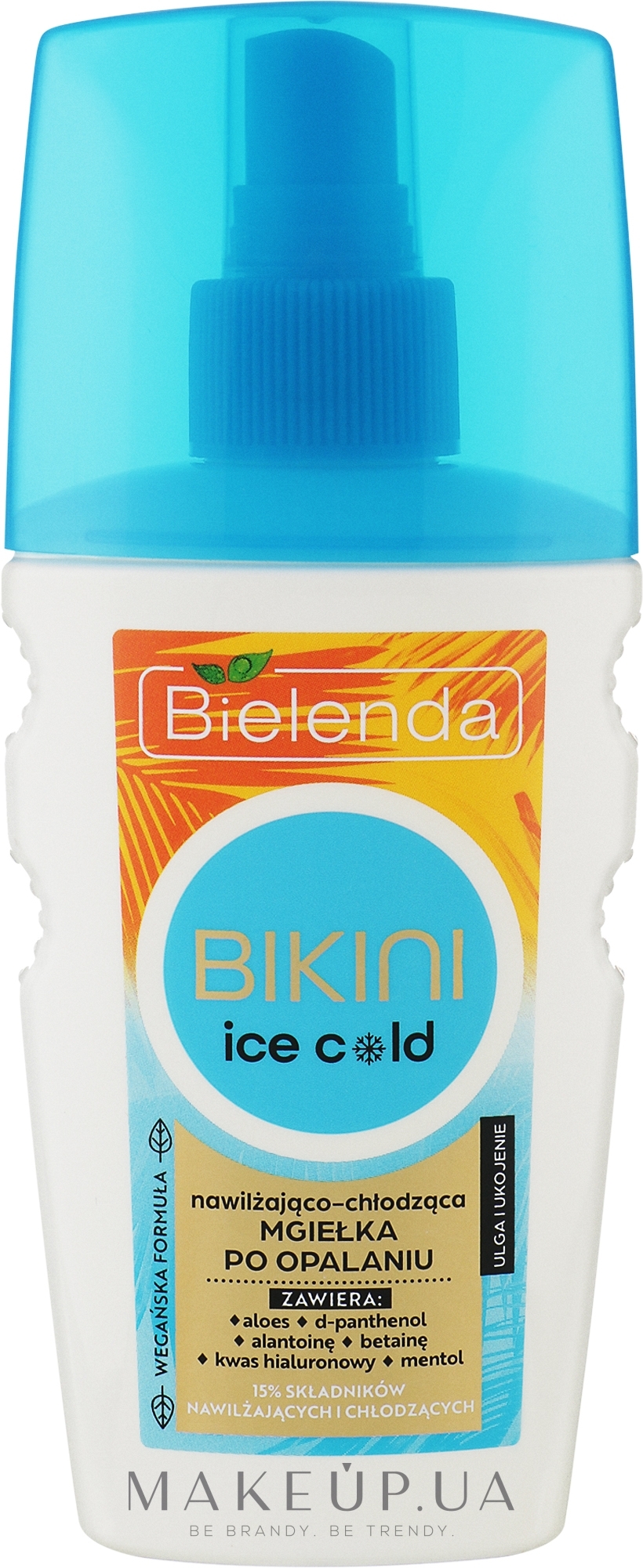 Увлажняющий и успокаивающий SOS-спрей после загара - Bielenda Bikini SOS Ice Cold — фото 150ml
