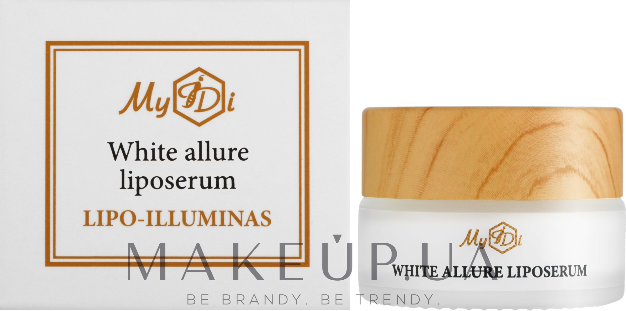 Освітлювальна сироватка-вуаль з вітаміном С - MyIDi Lipo-Illuminas White Allure Liposerum (пробник) — фото 5ml