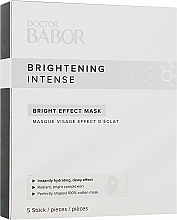 Освітлювальна маска для обличчя - Doctor Babor Brightening Intense Bright Effect Mask — фото N1