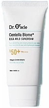 Успокаивающий солнцезащитный крем для лица - Dr. Oracle Centella Biome Cica Mild Suncream — фото N1