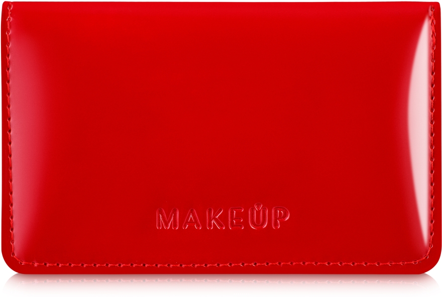 Картхолдер червоний, лаковий "Elegant Red" - MAKEUP — фото N2