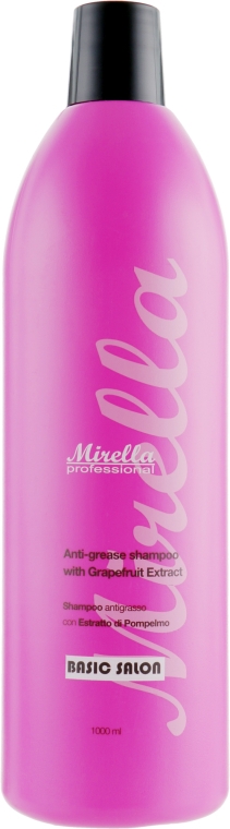 Шампунь для волосся, схильного до жирності, з екстрактом грейпфрута - Mirella Hair Factor Balance Shampoo — фото N4