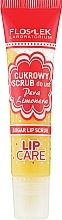 Сахарный скраб для губ - Floslek Lip Care Sugar Lip Scrub Pear — фото N1