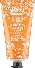 Крем для рук - Institut Karite Shea Hand Cream So Precious Almond And Honey — фото N5