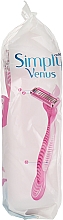Одноразові станки для гоління, 12 шт. - Gillette Venus 3 Simply — фото N10