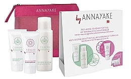 Духи, Парфюмерия, косметика Набор - Annayake Skincare Set (f/gel/30ml + f/lot/50ml + cr/30ml + bag/1pc)