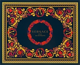 Versace Eros - Набор (edt/50ml + ash/balm/50ml + sh/gel/50ml) — фото N1