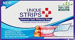Смужки для домашнього відбілювання зубів - Unique Strips White Blue Light — фото N2