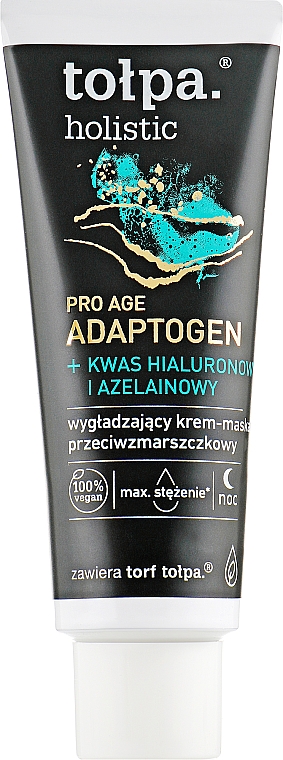 Разглаживающая ночная крем-маска против морщин - Tolpa Holistic Pro Age Adaptogen Cream-mask