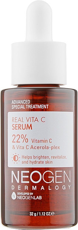 Концентрированная сыворотка с витамином С - Neogen Dermalogy Real Vita C Acerola-plex Serum — фото N1