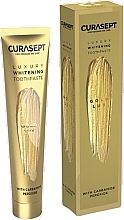Отбеливающая зубная паста - Curaprox Curasept Gold Luxury Whitening Toothpaste — фото N1