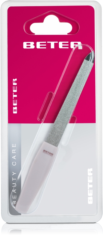 Пилочка для ногтей, сапфировое напыление, бежевая - Beter Beauty Care