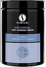 Духи, Парфюмерия, косметика Массажный крем для тела - Sara Beauty Spa Universal Massage Cream