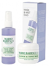 Парфумерія, косметика Набір - Mario Badescu Lavender Mask & Mist Duo Set (mask/56g + spray/118ml)