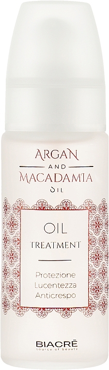 Масло для волос «Арган и Макадамия» - Biacre Argan and Macadamia Oil Treatment — фото N4