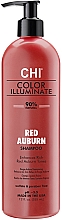 Оттеночный шампунь - CHI Color Illuminate Shampoo Red Auburn — фото N1