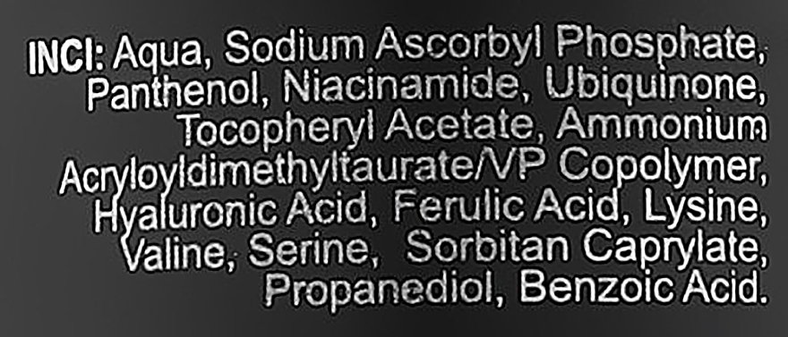 Сыворотка-бустер с витамином С - H2Organic Serum Booster Anti-Age Vitamin C 15% Antioxidant For Men — фото N3