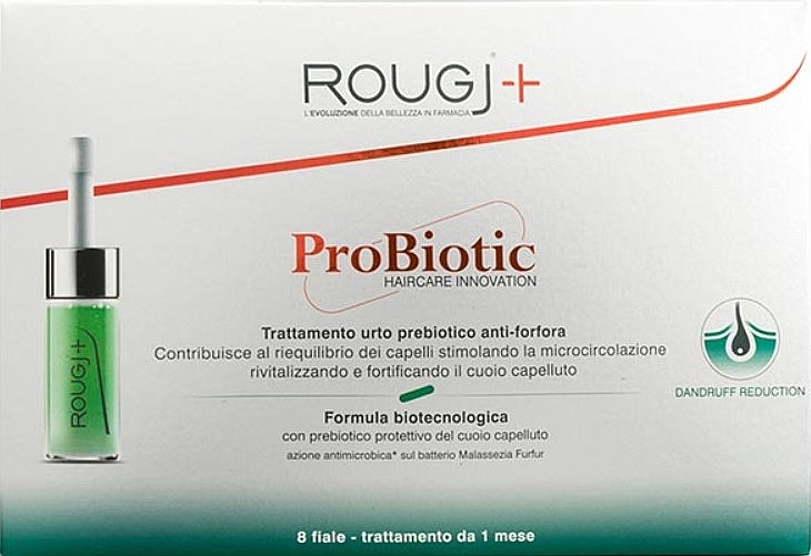 Ампулы для волос против перхоти - Rougj+ ProBiotic Fiale Anti-Forfora — фото N1