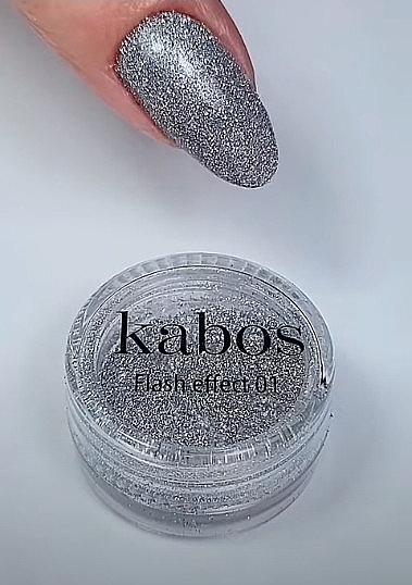 Пудра для ногтей - Kabos Flash Effect — фото N2