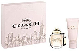 Духи, Парфюмерия, косметика Coach New York Eau - Набор (edp/50ml + b/lot/100ml)