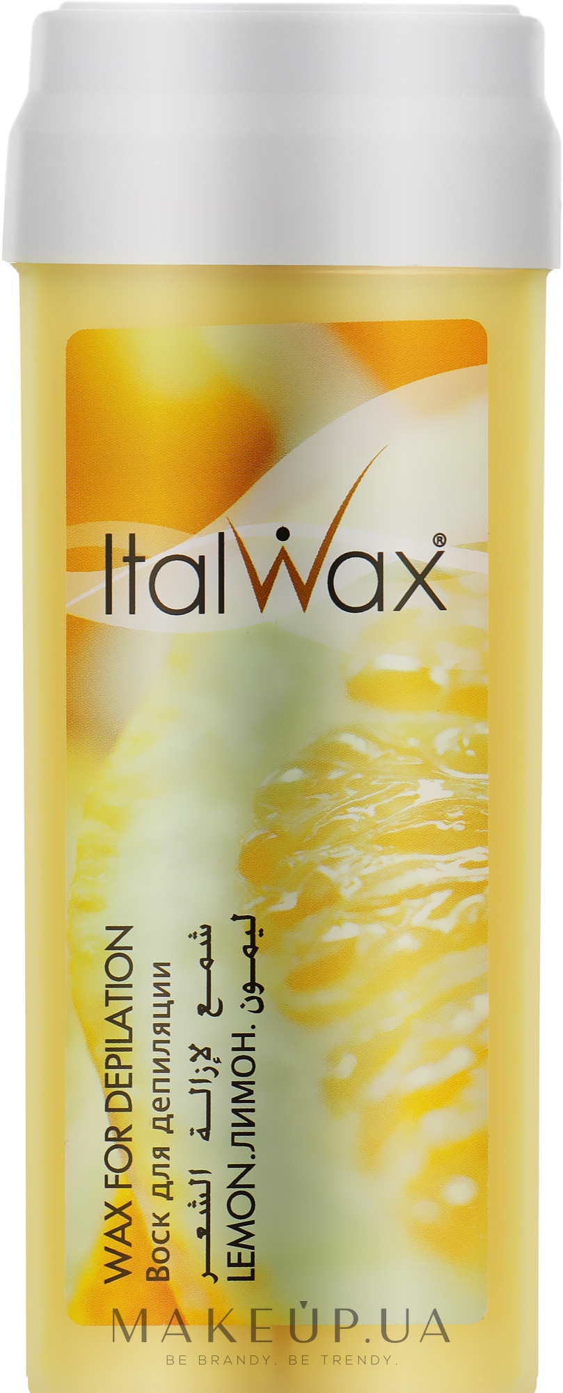 Воск для депиляции в картридже "Лимон" - ItalWax Wax for Depilation — фото 100ml