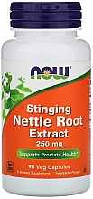 Экстракт корня жгучей крапивы в капсулах 250мг - Now Foods Stinging Nettle Root Extract Veg Capsules — фото N1