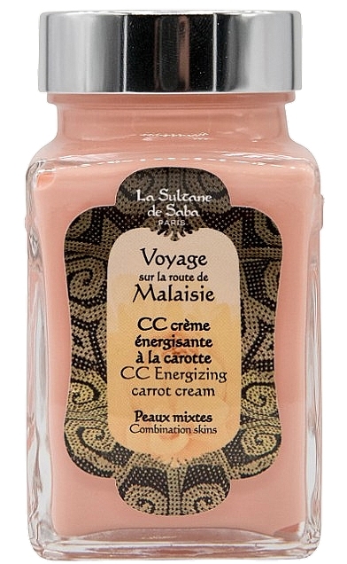 Энергетический морковный CC крем для лица - La Sultane De Saba Jasmine and Tropical Flowers Carrot Energizing CC Cream — фото N1