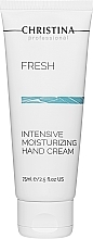 Духи, Парфюмерия, косметика Крем для рук - Christina Fresh Intensive Moisturizing Hand Cream