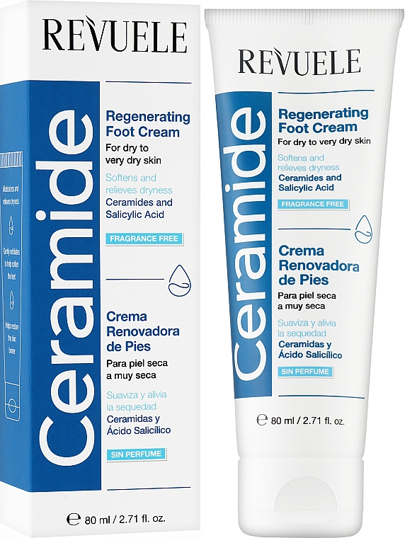 Відновлювальний крем для ніг - Revuele Ceramide Regenerating Foot Cream — фото N2
