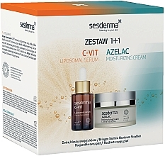 Духи, Парфюмерия, косметика Набор - SesDerma Laboratories Azelac + C-Vit 1+1 Set (cr/50ml + ser/30ml)