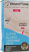 Духи, Парфюмерия, косметика Осветляющая паста - Blond Time Super Blond Lightening Paste