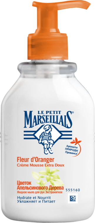 Жидкое мыло для рук "Цветок апельсинового дерева" - Le Petit Marseillais — фото N3