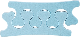 Парфумерія, косметика Роздільник для пальців для педикюру, 2562, світло-блакитний - Donegal