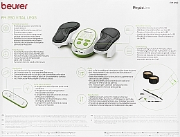 Массажер-стимулятор кровоснабжения - Beurer FM 250 Vital Legs — фото N2