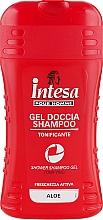 Духи, Парфюмерия, косметика Шампунь-гель для душа экстрактом алоэ - Intesa Classic Red Aloe Shower Shampoo Gel