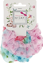 Резинки для волос, 4 шт., с блестящими элементами, разноцветные - Lukky Fashion — фото N1