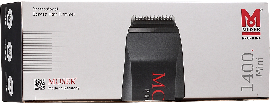Машинка для стрижки волос с вибрационным анкерным мотором - Moser Mini Black — фото N2