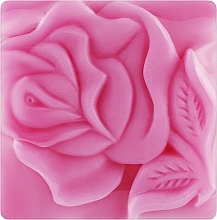 Глицериновое мыло "Роза", розовое - BioFresh Glycerin Soap — фото N1