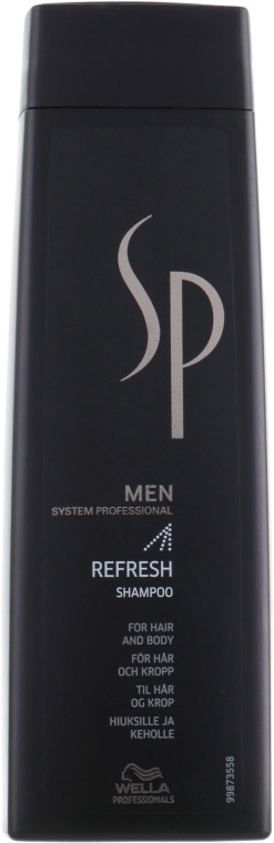 Освіжаючий шампунь - Wella Wella SP Men Refresh Shampoo — фото N1