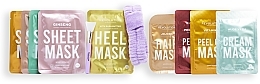 Адвент-календарь - Makeup Revolution Skin 12 Days of Face, Body & Hair Mask Advent Calendar — фото N2