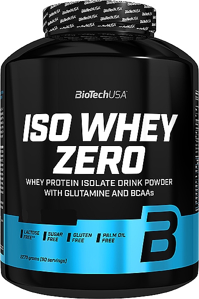 Протеїн "Лімонний чізкейк" - BiotechUSA ISO Whey Zero Lactose Free Lemon Cheesecake Protein — фото N1