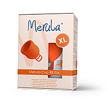 Духи, Парфюмерия, косметика Универсальная менструальная чаша XL, оранжевая - Merula Cup XL Fox