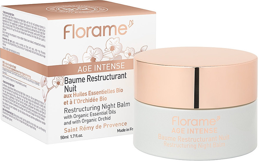 Восстанавливающий ночной бальзам для лица - Florame Age Intense Restructuring Night Balm — фото N1