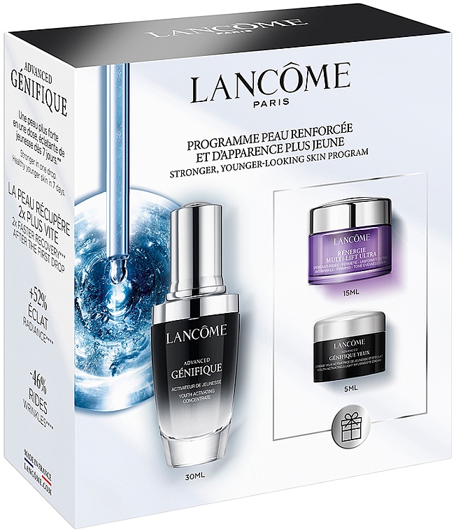 Набір - Lancome Advanced Genifique (serum/30ml + eye/cr/5ml + d/cr/15ml)