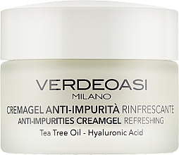 Освежающий крем-гель от загрязнений кожи - Verdeoasi Anti-Impurities Creamgel Refreshing — фото N1