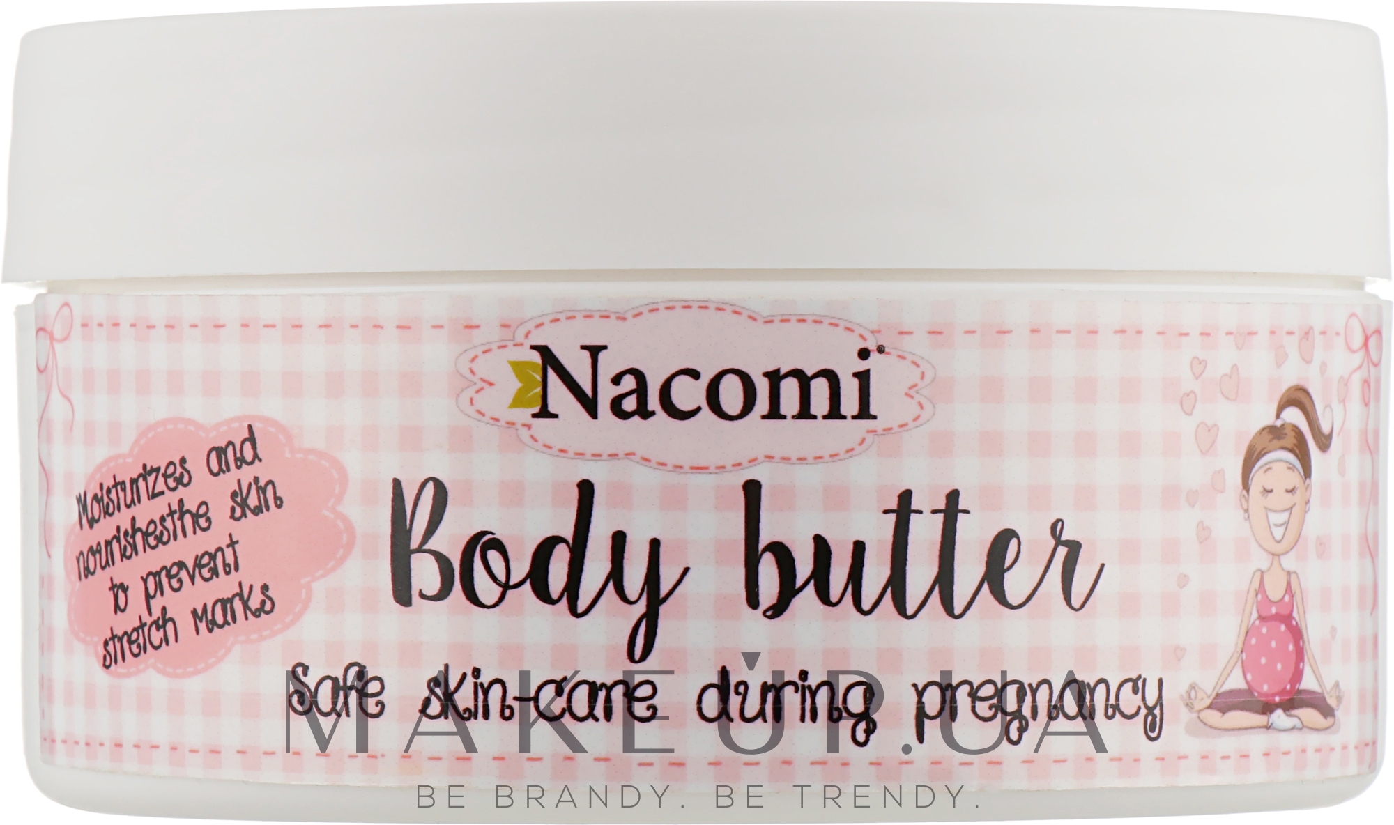 Інтенсивне живильне масло для тіла - Nacomi Pregnant Care Intensive Body Butter — фото 100g