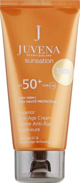 Солнцезащитный антивозрастной крем SPF 50 - Juvena Sunsation Superior Anti-Age Cream SPF 50 (тестер) — фото N1