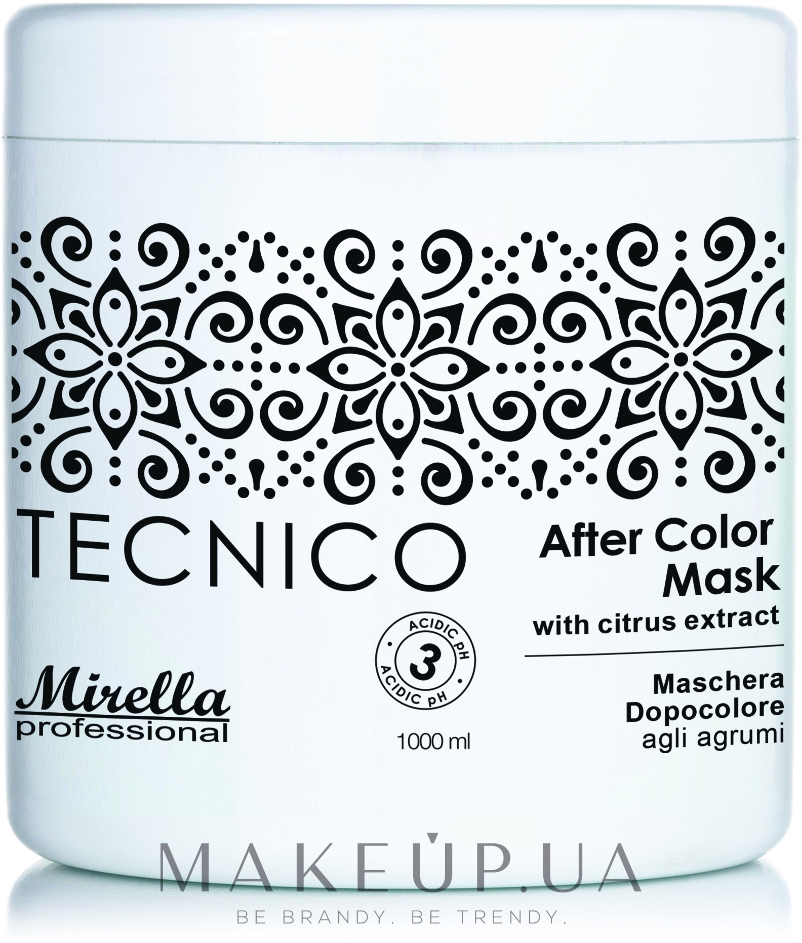 Маска для волос после окрашивания с экстрактом цитрусовых - Mirella Professional After Color Mask — фото 1000ml